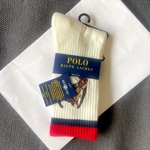 Ralph Lauren - equestrian crew sock